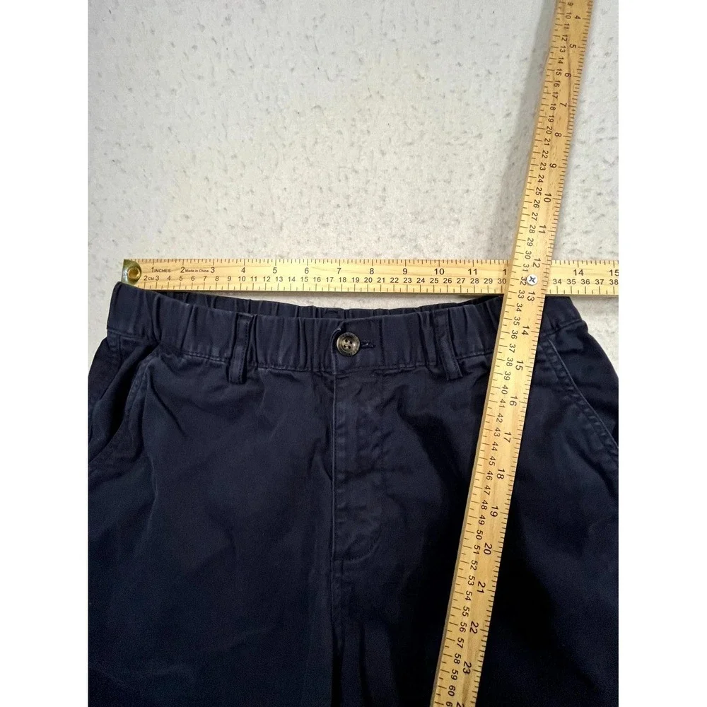 Bearbottom Shorts Youth Medium Navy Blue Cotton Stretch Mid Rise Casual Wear